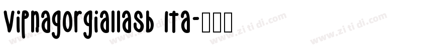 VipnagorgiallaSb Ita字体转换